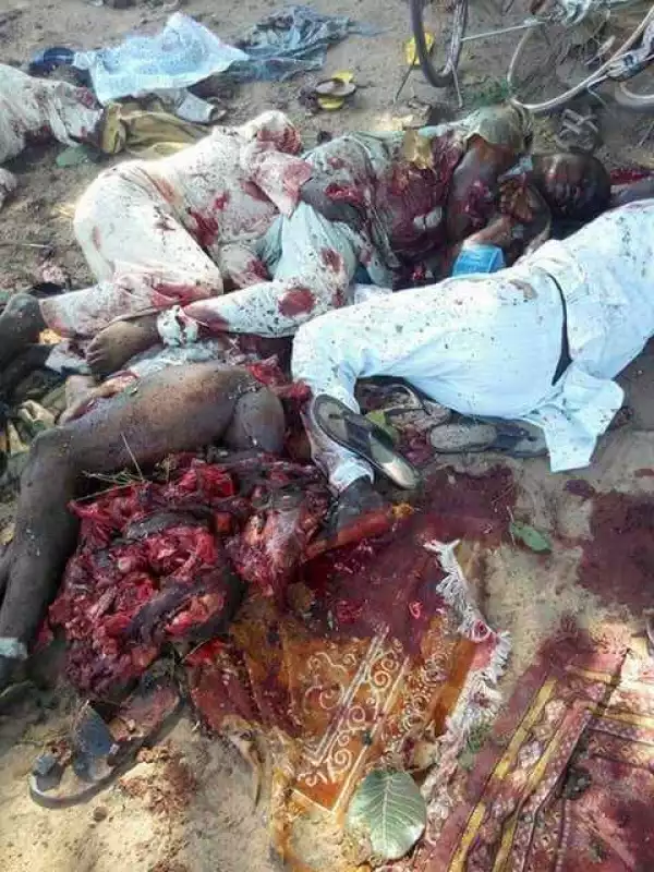 More Graphic photo Of Victims Blown To Pieces In The Maiduguri Bomb Blasts